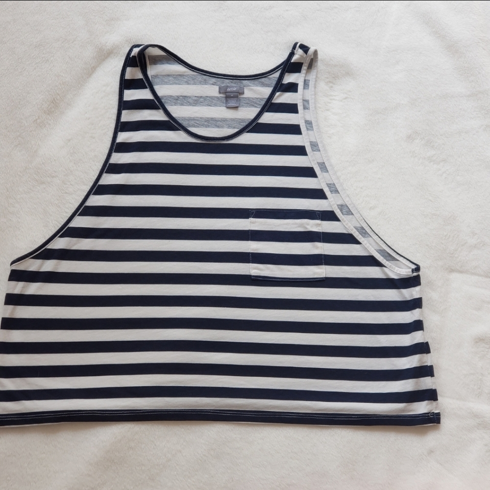 Striped Top Size Medium